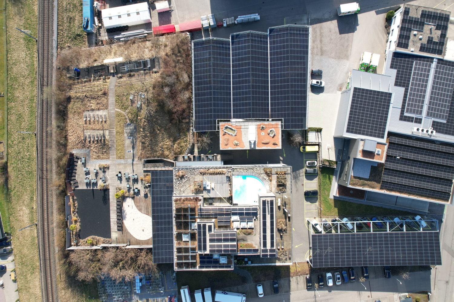 Fitness Island Solar-Module