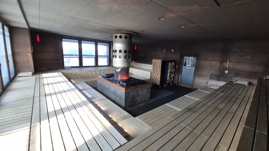 Neue Saunalandschaft im Wellness-Bereich