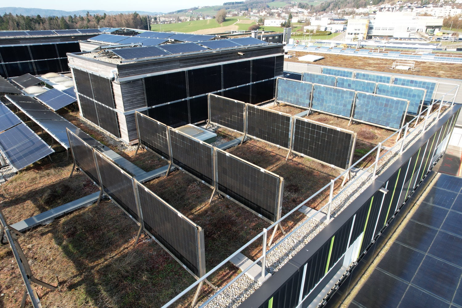 Solarpark im Fitness Island